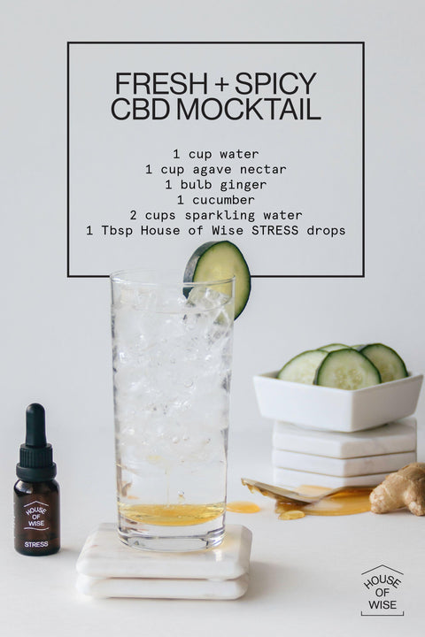 Stress Drops Cbd For Stress Mocktail Recipes