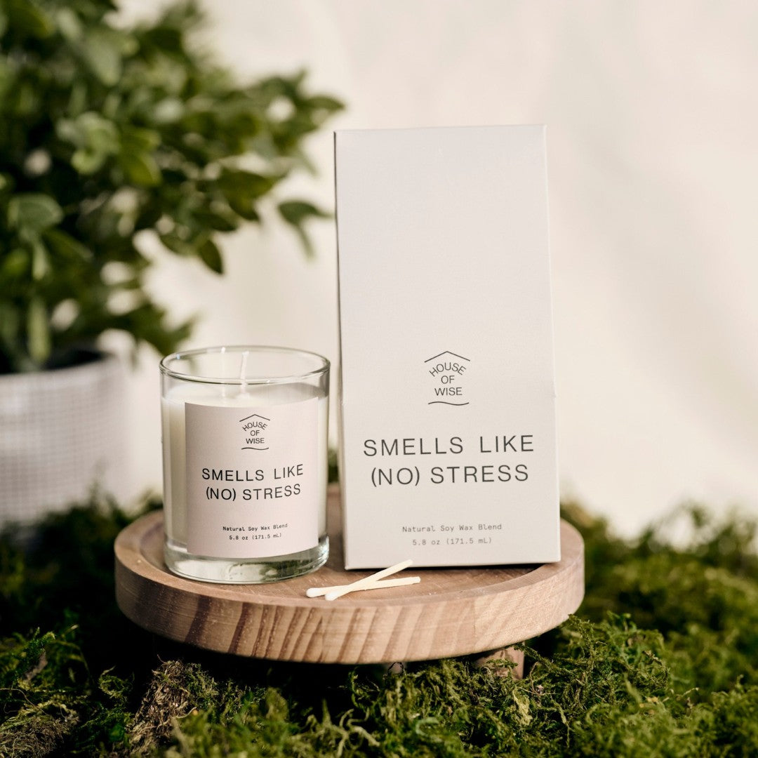 Stress Relief Candles Relaxing to Soothe Your Stress House of Wise Inc.